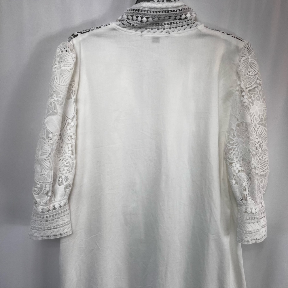 NEW Boston Proper Dress Coquette Cottage
Floral Romantic Lolita Lace White XL - Picture 9 of 16